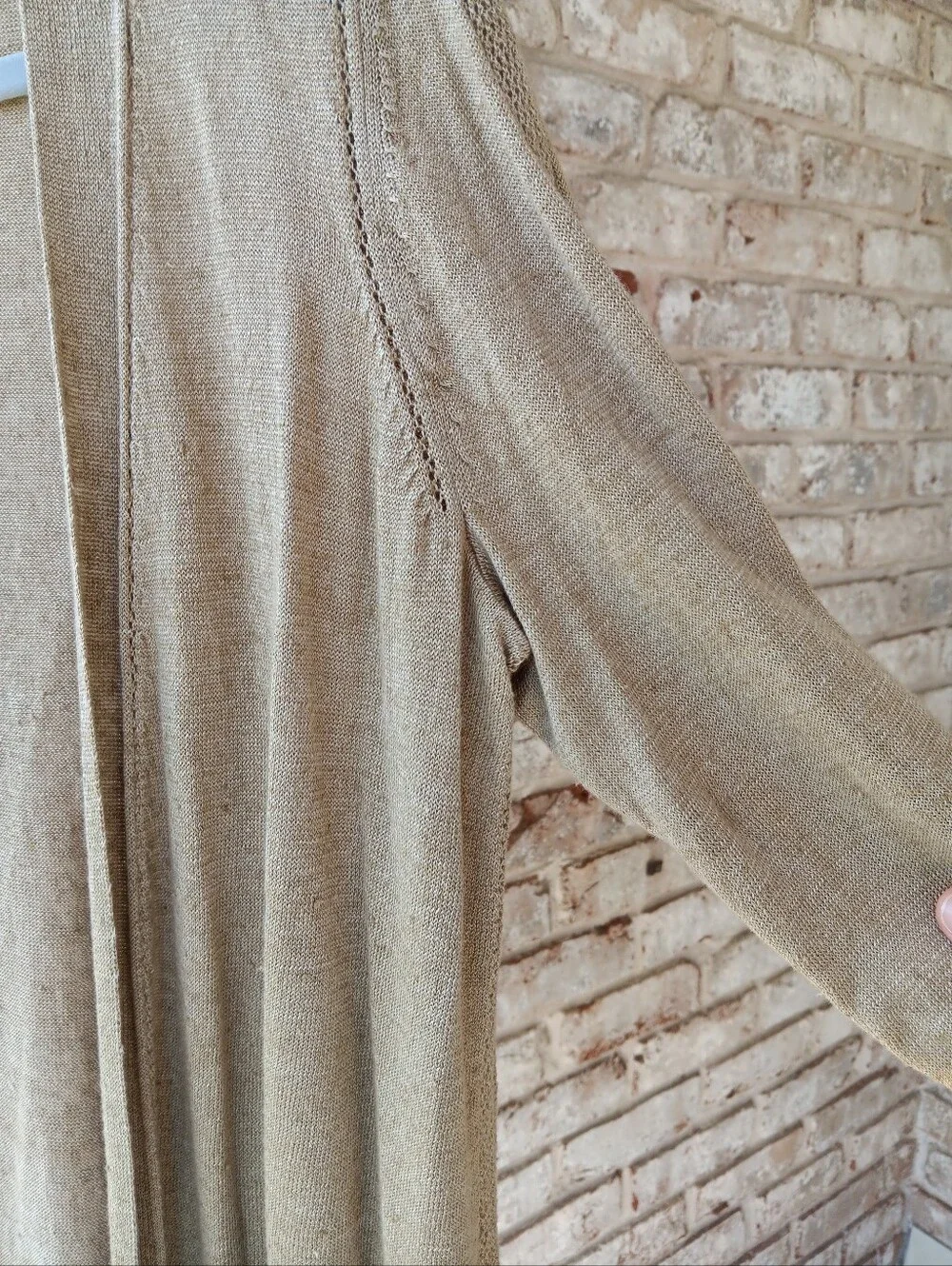Talbots Linen Cardigan